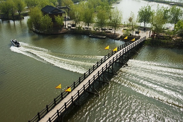 高邮湖芦苇荡湿地公园度假区