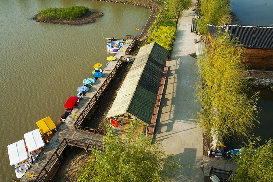 高邮湖芦苇荡湿地公园度假区