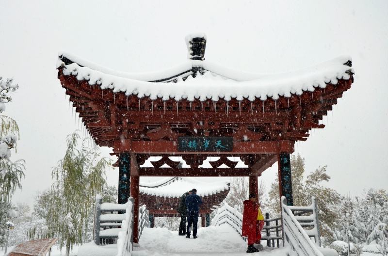 风雪南池