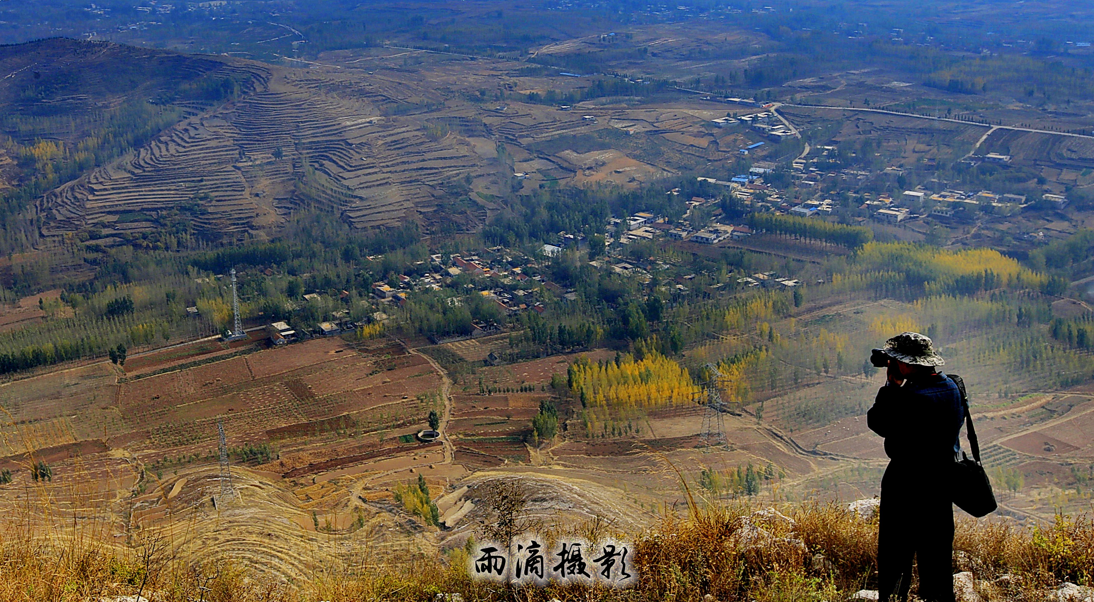 泗水长峰裕秋色-红叶惹人醉，长峰独峭有点险！