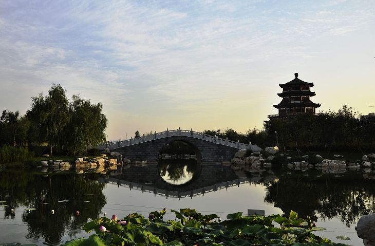 南池秋景随拍
