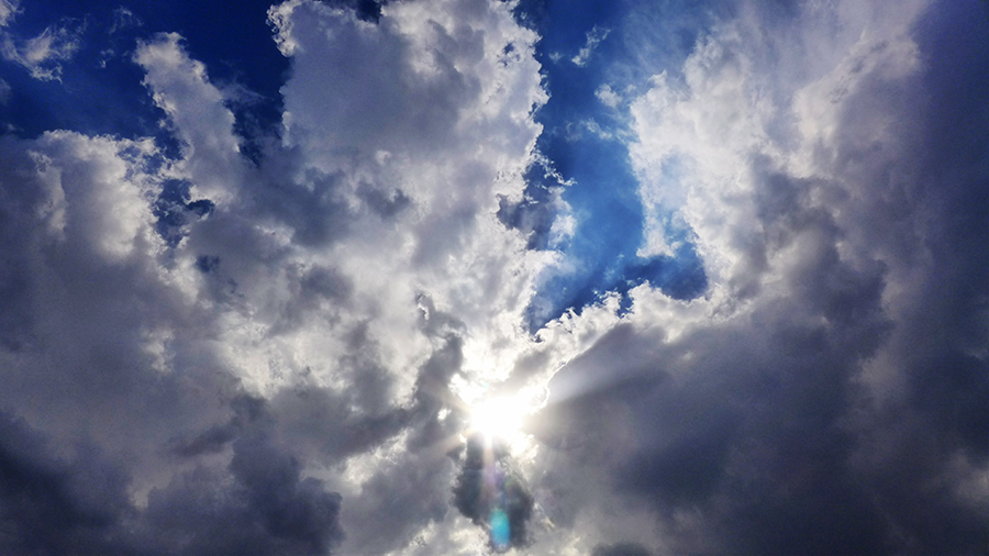 天空