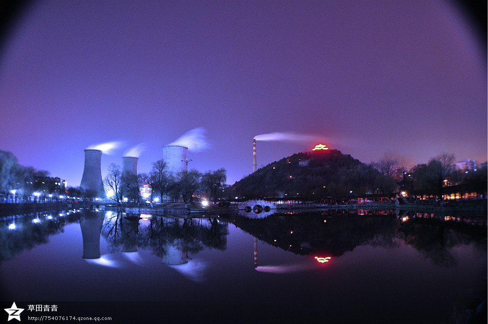 矿山夜景