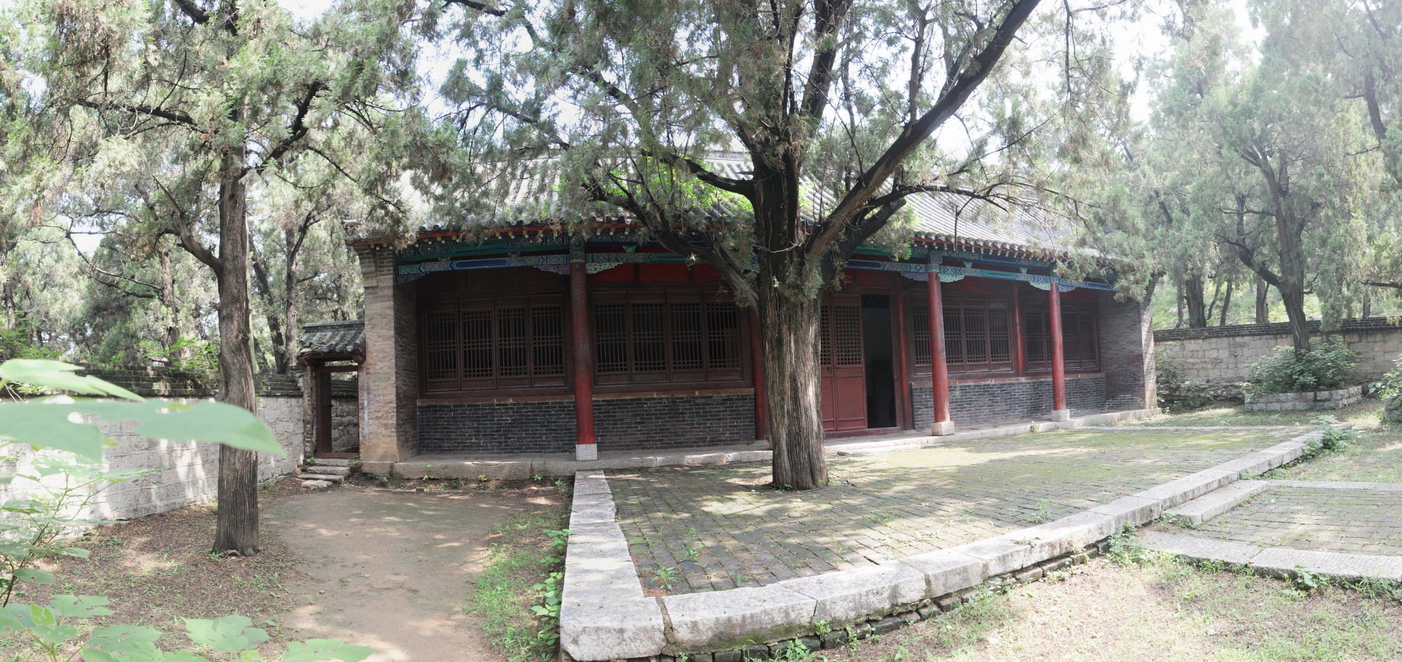 《亚圣孟子林》（全景图.邹城）摄影：杨树林（王宪金）
