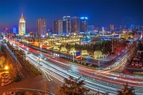 新年济宁夜景