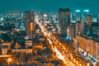 济宁城区一角