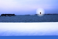 雪中北湖