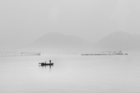 微湖掠影