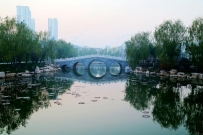 南池暮色