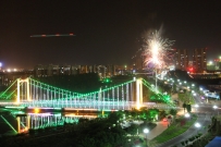 小镇夜色