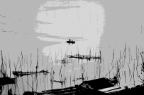 湖畔晨曲