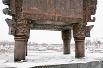 雪落北湖
